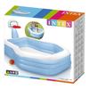 INTEX Swim Center Shooting Hoop Family Pool, 257 X 188 X 130 Cm (Official Japanese Product), Product Number 57183