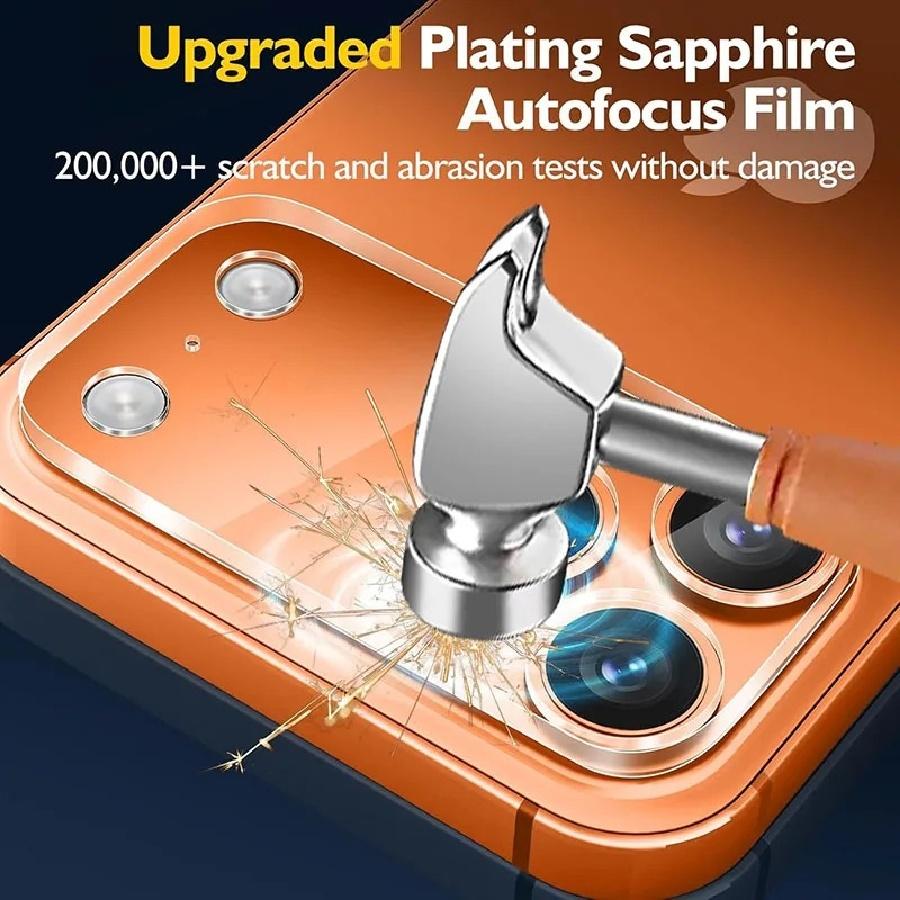 For iPhone Air 17 16 15 14 13 12 Mini 11 Pro Max Rear Lens Tempered Glass Screen Protector