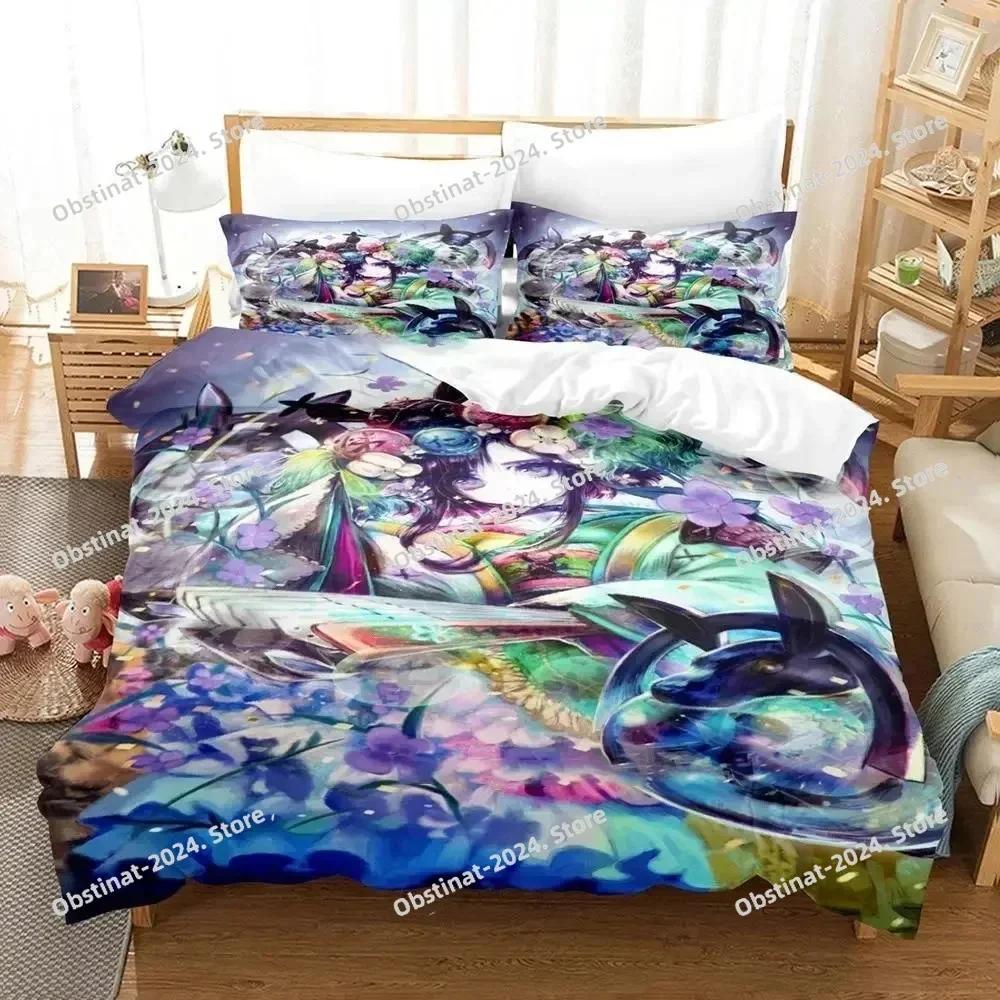 Anime Lord of Vermillion Bedding Set Printed single Comforter Quilt Cover Duvet Cover Pillow Case 3 Pieces Sets Kids Adult Size