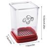 Cup Slicer For Strawberries Multifunctional Speed Chopping Cutter With Push Plate Kitchen Chopper Slicer For Strawberries