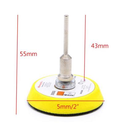 2 Inch Disc Sanding Polish Polishing Pad Backer Plate 3Mm Shank