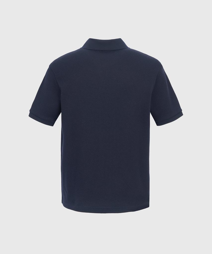 DUVETICA Matarello (Dark Navy) (Men'S Short-Sleeve Polo Shirt)