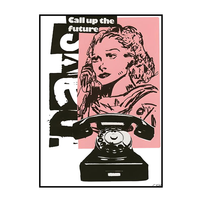 Classic Vintage Posters Abstract Retro Building Blocks Canvas Painting Print Wall Art Picture for Living Room Bedroom Home Decor