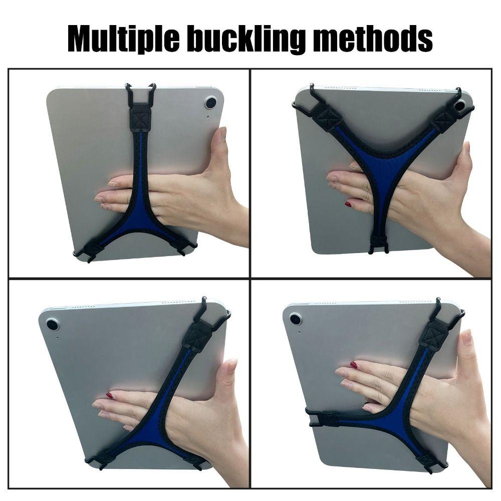 High-elastic Tablet Hand Strap Holder Portable Security Hand-Strap for 8-10Inch Tablets Universal