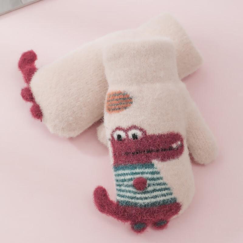 Children s Dinosaur Winter Warm Gloves