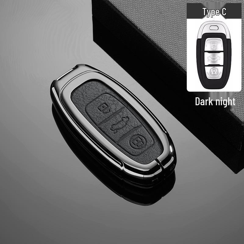 FAW Hongqi H7 Ehs3 Eqm5 Key Case: Premium Metal Shell Car Accessory for Men & Women