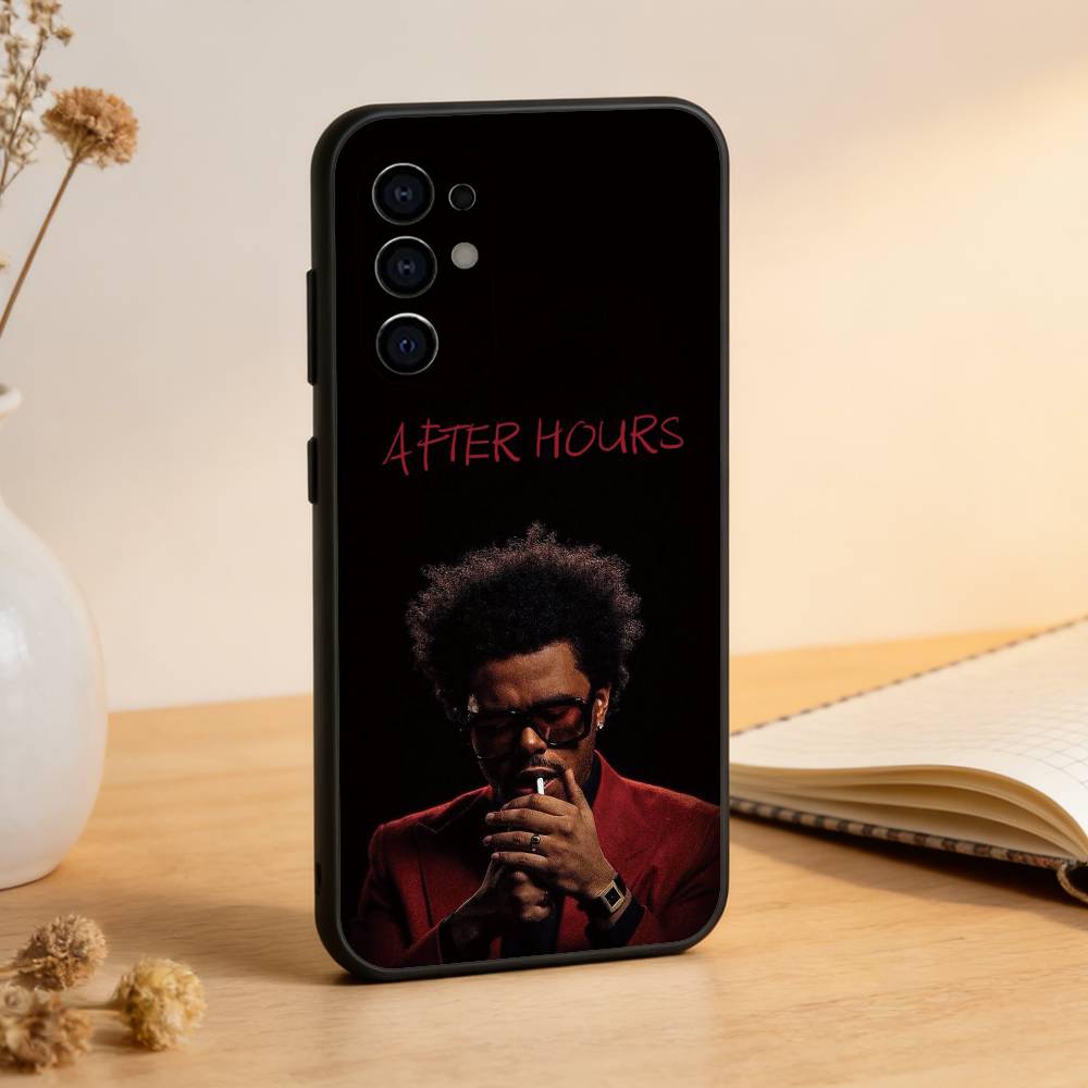Singer T-The W-Weeknd Phone Case For Samsung S25,S24,S21,S22,S23,S30,Ultra,S20,Plus,Fe,Soft Silicone Black Cover