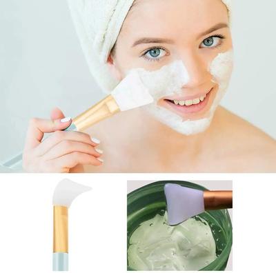 Silikonový štětec na obličejovou masku Bezchlupý štětec na obličejovou masku Mini manuální silikonový obličejový peeling Masážní štětec na obličej Aplikační nástroj