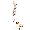 2m 20led Christmas Lights LED Light String Pine Needle Pinecone Copper Wire Light Christmas Bell Dec