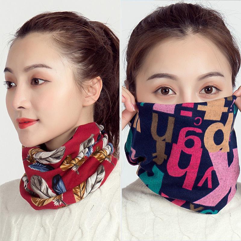 Men's Thermal Multifunctional Neck Gaiter: Windproof, Thickened Headscarf and Face Mask for Outdoor Cycling.