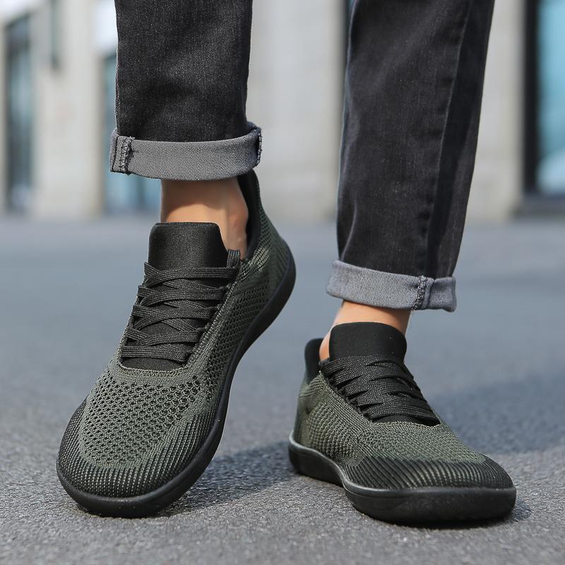 Men Barefoot Casual Flats Women Wide Palm Driving Shoes Walking Hiking Shoes Couple Yoga Fitness Shoes Large Size