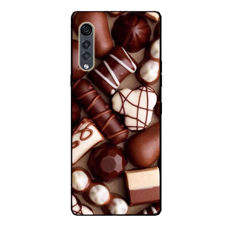 Etui do LG Velvet Czarny Zderzak Silikonowe TPU Miękkie Pokrowiec na Telefon Do LG Velvet 5G LM-G900 Etui Kreskówka Funda Do Etui LG Velvet