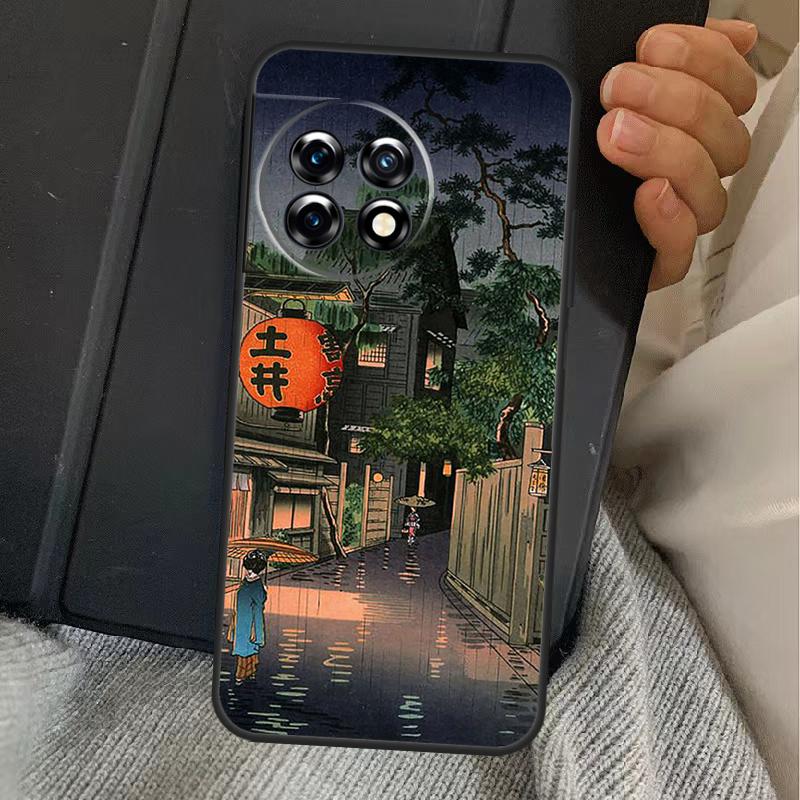 Japanese Ukiyoe Case For OnePlus Nord 5 CE 2 3 4 Lite N20 N30 OnePlus 15 13 12 11 10T 10R 12R 13R 13T Cover