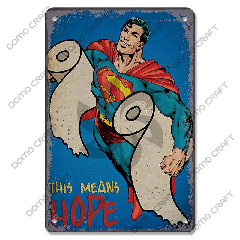 

Предупреждающие знаки для туалета Металлическая табличка Винтажный Мужчина Женщина Смешной плакат для туалета Металлические жестяные таблички Настенный декор для ванной комнаты Рынка Бара Паба 20x30cm（7.8x11.8inch）