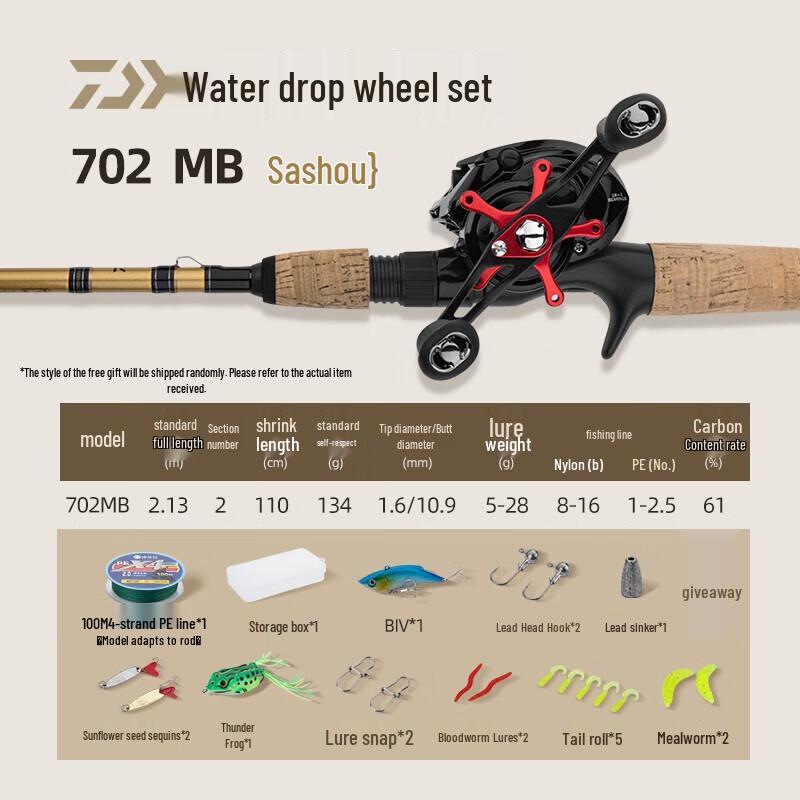 TESIEN Lure Fishing Rod Combo