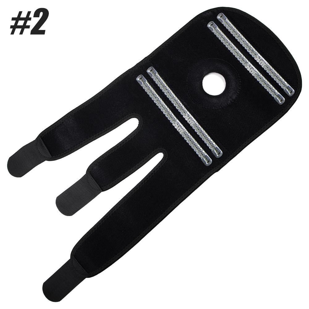 

1 шт. Наколенник с боковыми стабилизаторами и гелевыми подушечками для надколенника для максимальной поддержки при боли в колене и быстрого восстановления для мужчин и женщин