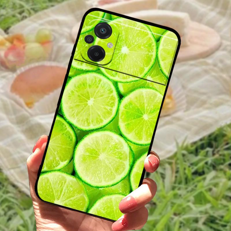 For Xiaomi Poco M5 4G Case Cover For Poco M4 5G Soft Silicone Black Bumper For Redmi Note 11R Shockproof Protective Funda Coque