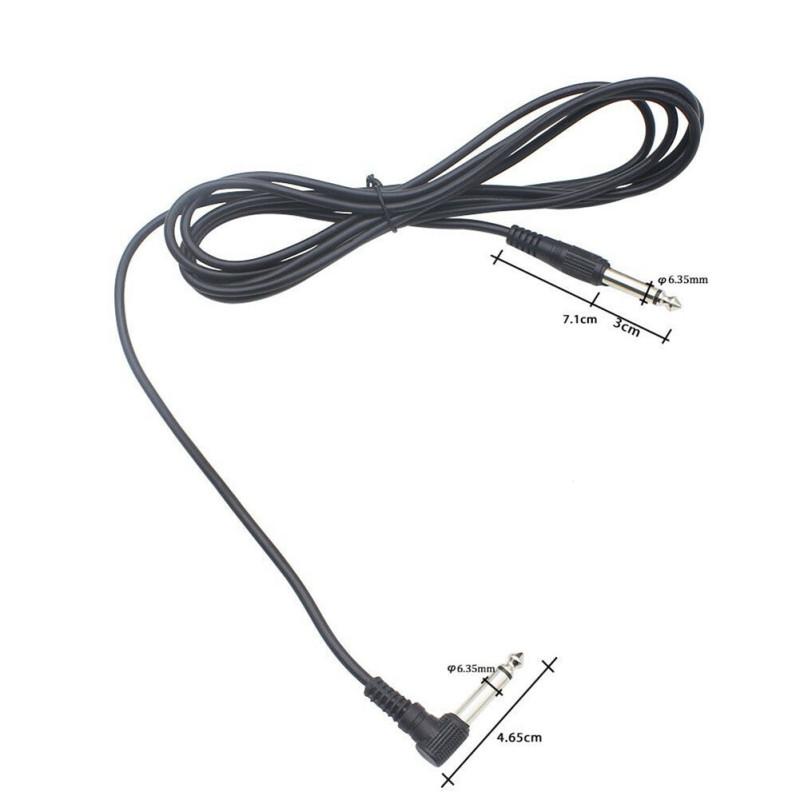 3m 10ft Elektrische Gitarre Verstärker Kabel Rauschunterdrückungs Adapter 6.35mm Stecker für Musikinstrument