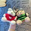 Creative Plush Cross-Dressing Sweater Bear Keychain Pendant Cute Cartoon Doll Girl Bag Pendant Small Gift