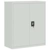 VidaXL Light Grey Filing Cabinet 90x40x105 Cm Steel 339737
