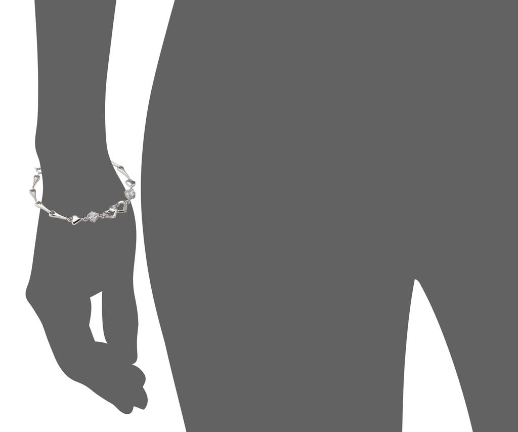 S999 Silver Bracelet [Varia Steep] 6B-R-8