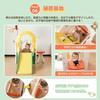 BTM Indoor Playground Equipment, Large Playground with Slide, Hoop, Playhouse, Dartboard, Basketball Hoop, Soccer Hoop, and Table, Perfect for