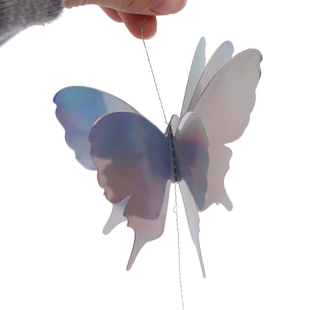 Colorful Butterfly Hanging Garland DIY Party Hanging Decoration  Curtain Backdrop