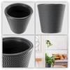 KADAX Pot Planter Cover Anthracite 30 Cm