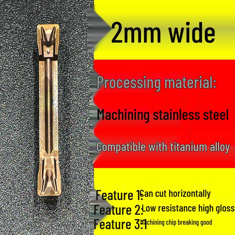CNC Nut- und Abstechklingen: Edelstahl mggn/mgmn300/400 Einsätze