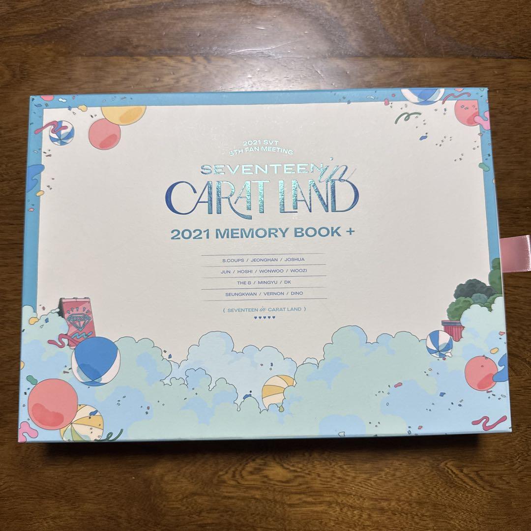 

[USED] SEVENTEEN CARAT LAND 2021 MEMORY BOOK