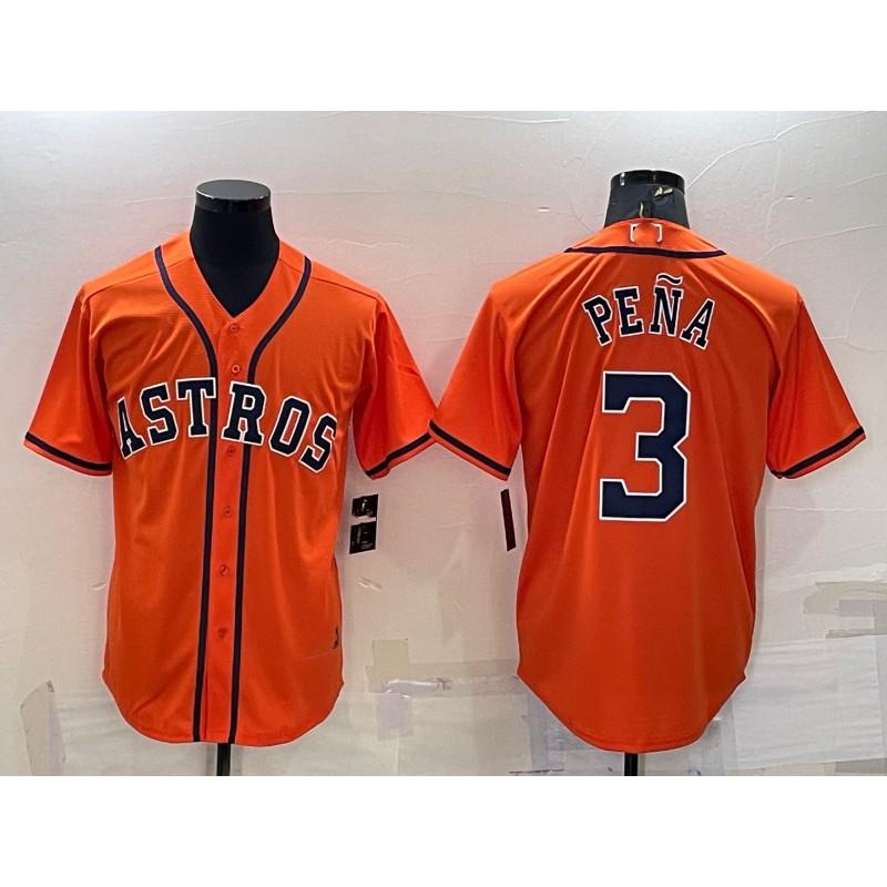 Unisex Embroidered Baseball Jersey Houston Astros 44 Alvarez Fan Style Cotton Sport Top