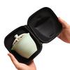 Portable car small set, tea set, Kuaike teacup, three cups of outdoor household kung fu gifts, light gift box.