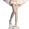 Printed butterfly stockings thin pure lust Lolita fashion anti-snatch pantyhose JK Japanese style non-falling crotch bottoming socks