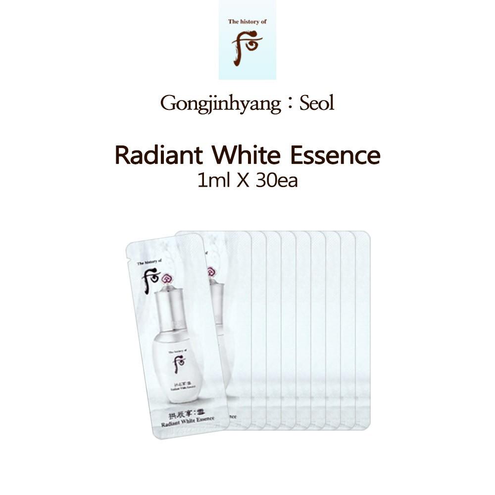 

The History Of Whoo Radiant White Эссенция 1мл x 30шт 1ml x 30pcs