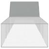 Vidaxl Woliera Dla Kur, 10 X 2 X 2 M, Galwanizowana Stal