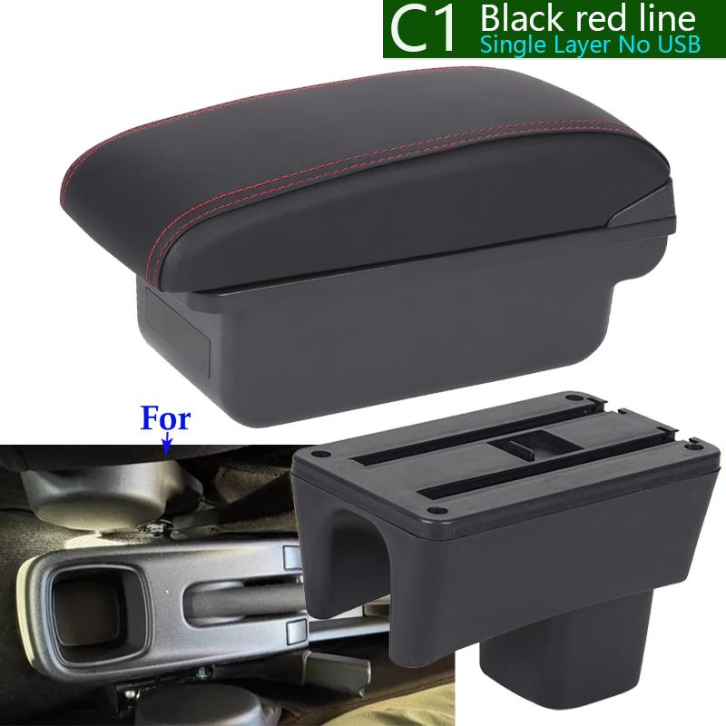 Armrest Box Interior Storage Retrofit Part Heightened Support Fit Suzuki Swift 2005-2023 Practical Car Interior Organizer Box