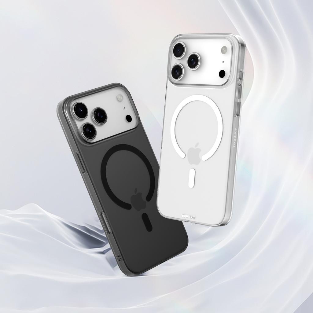 YOUNGKIT For iPhone 17 Pro Case Compatible with MagSafe Hard PC Phone Back Cover