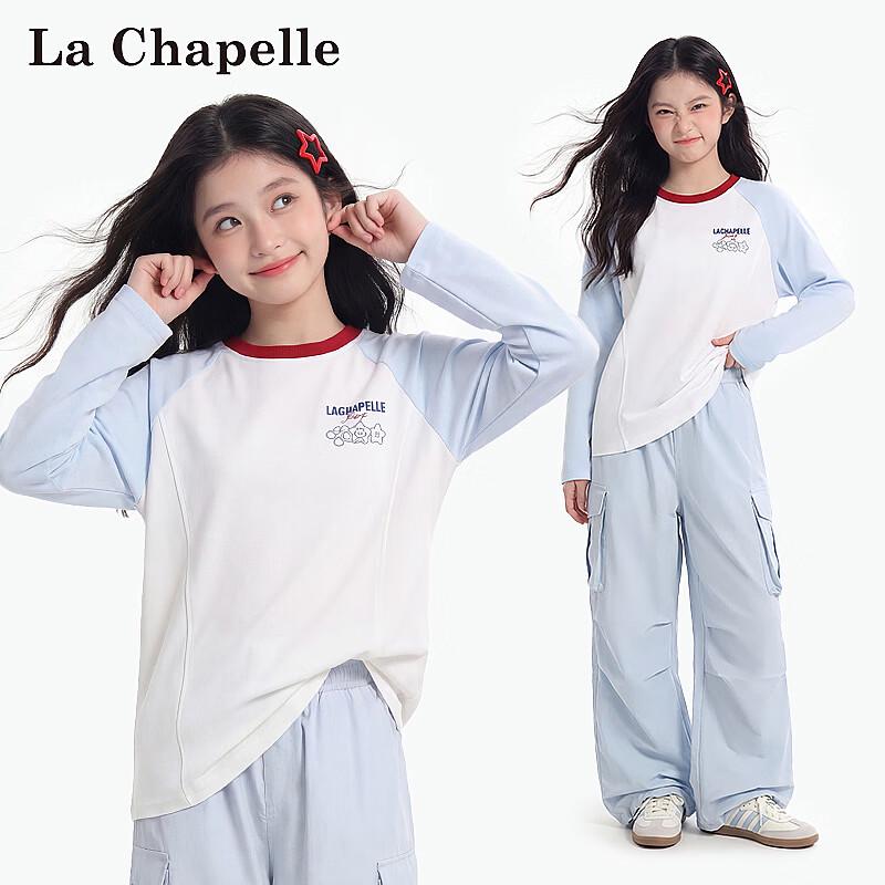 La Chapelle Girls Cartoon Print Long Sleeve T-Shirt 140