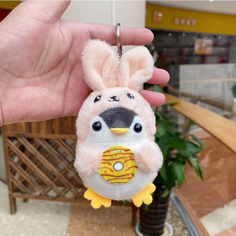 Penguin Whimsical Plush Keychain Decoration Perfect For Kids Bags And Machines Doll