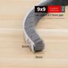 5M Brush Strip Self Adhesive Door Window Sealing Strip Home Door Window Sound Insulation Seal Film Door Swal Weather Strip