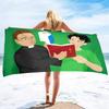 Christianity Buddhism Large Beach Towel Lightweight Pool Towels Quick Dry Bath Towel Ultra Soft Super Water Absorbent Pool Throw