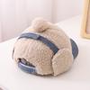 Warm Baby Baseball Cap Earmuff Kids Peaked Caps Fashion Padded Baby Ear Caps  Toddler
