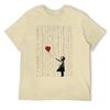 Girl With A Red Balloon T-shirts Novelty T-shirt Fresh Motion  Funny Novelty Fitness USA Size