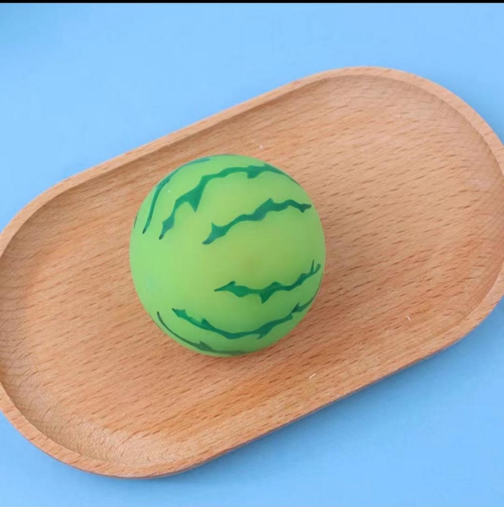 Summer Cool Cute Simulation Mini Color Change Small Watermelon Kneading Stress Relief Toy Spoof Surprise Gift Healing Decoration