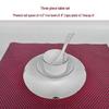 Luxurious Gold Rimmed Bone China Table Setting for Upscale Hotels and Private Clubs
