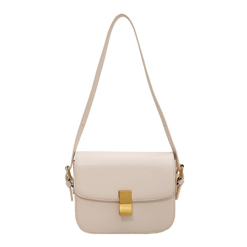 Autumn and Winter Retro Bags, New Bags, Women's Bags, Versatile Messenger Bags, High-end Shoulder Bags, Small Square Bags.