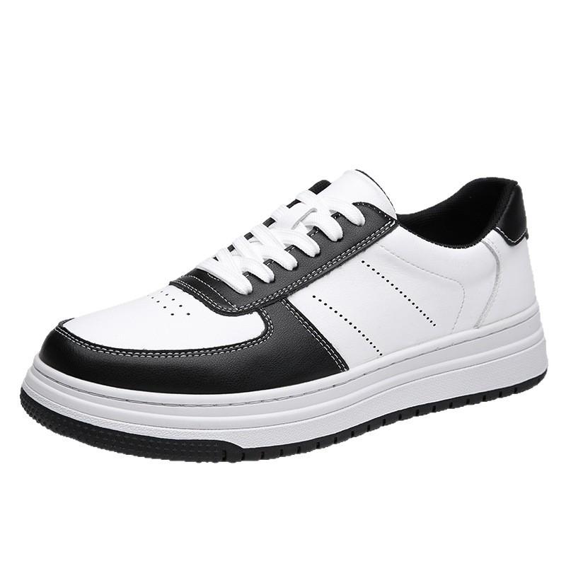 2025 autumn new men's shoes soft sole versatile daily casual leather shoes board shoes