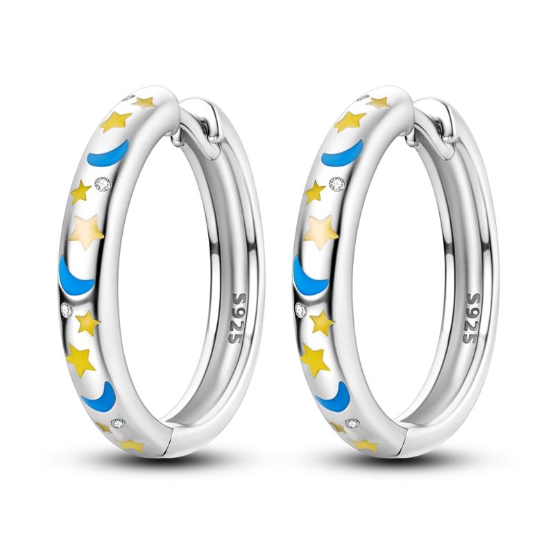 Copper Hoop Earring For Women Engagement Birthday Jewelry Gift