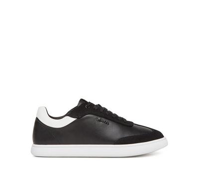 Cupsole Lace Up Sneakers - Lth Sue Mix