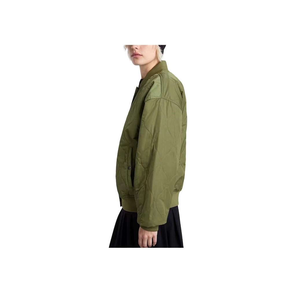 Vans Warm Soft Comfortable Skin-Friendly Jacket Women Jackets Green VN000MANZBF